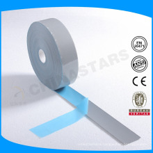 customized logo silver color heat transfer reflective tape